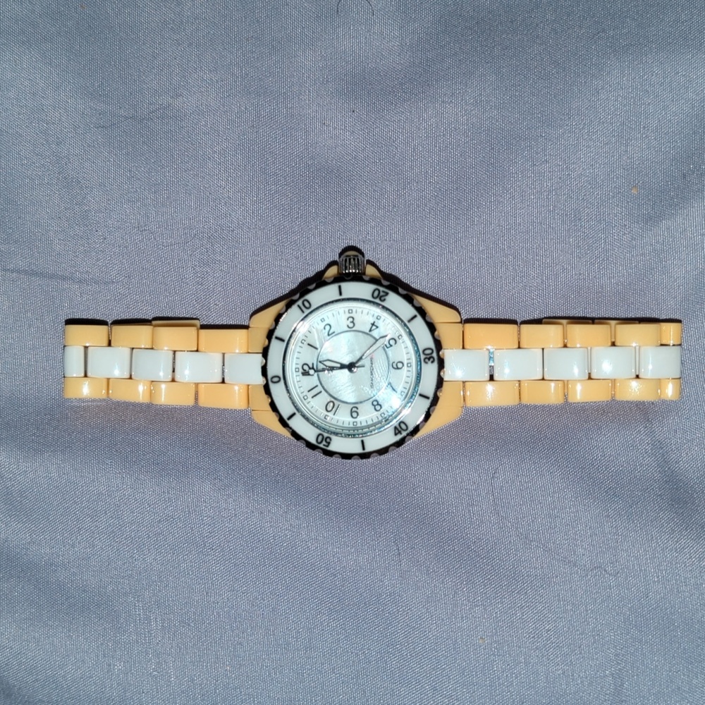 Issac Mizrah Ceramic Watch.